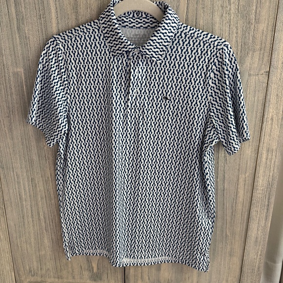 Vineyard Vines Boys' Printed Sankaty Performance Polo - Picture 1 of 4